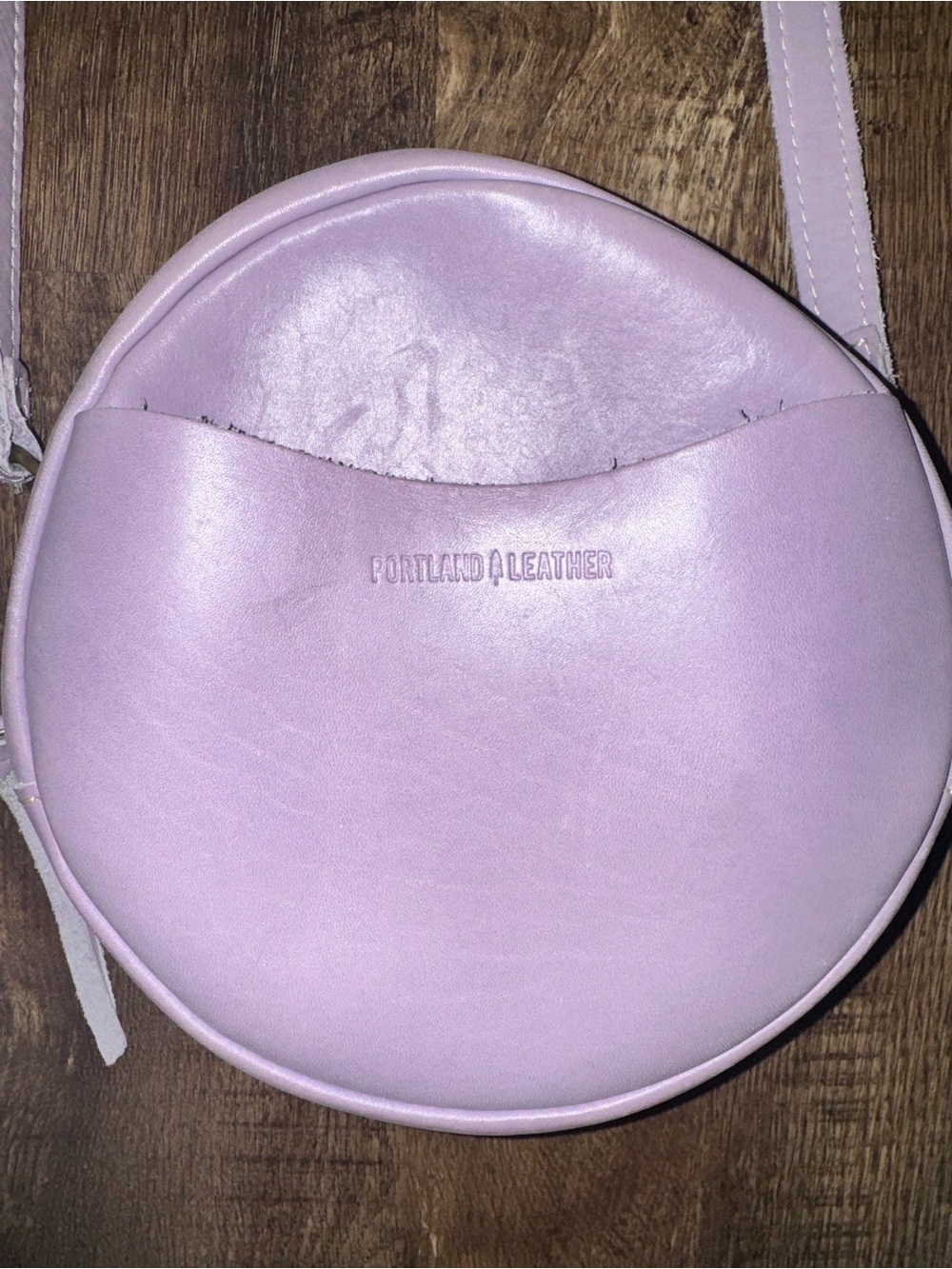 Portland Leather Goods Circle Crossbody bag - Picture 5 of 12